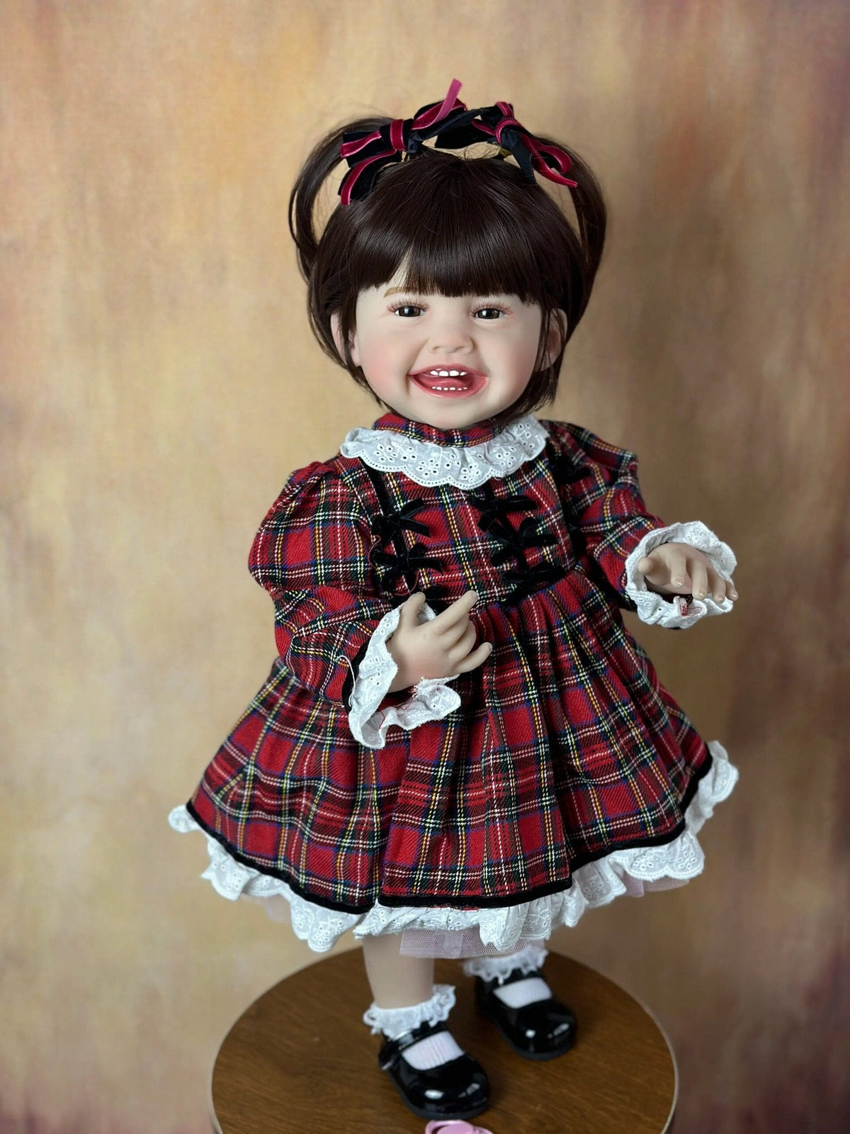 55CM Standing Reborn Doll - Soft Silicone Body, Birthday Gift