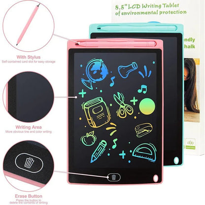 8.5" LCD Drawing Tablet - Electronic Writing Board for Kids