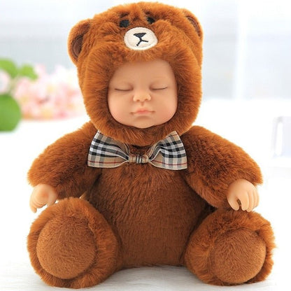 Kids Accompany Sleep Cute Face Plush Animal Doll Toy
