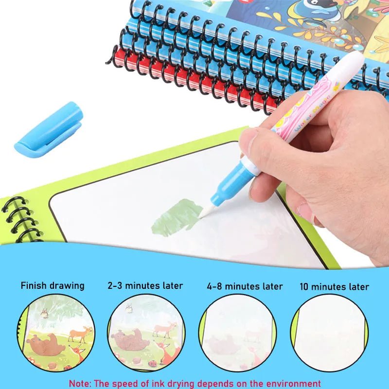 Magic Water Painting: DIY Kindergarten Graffiti & Early Education Toy