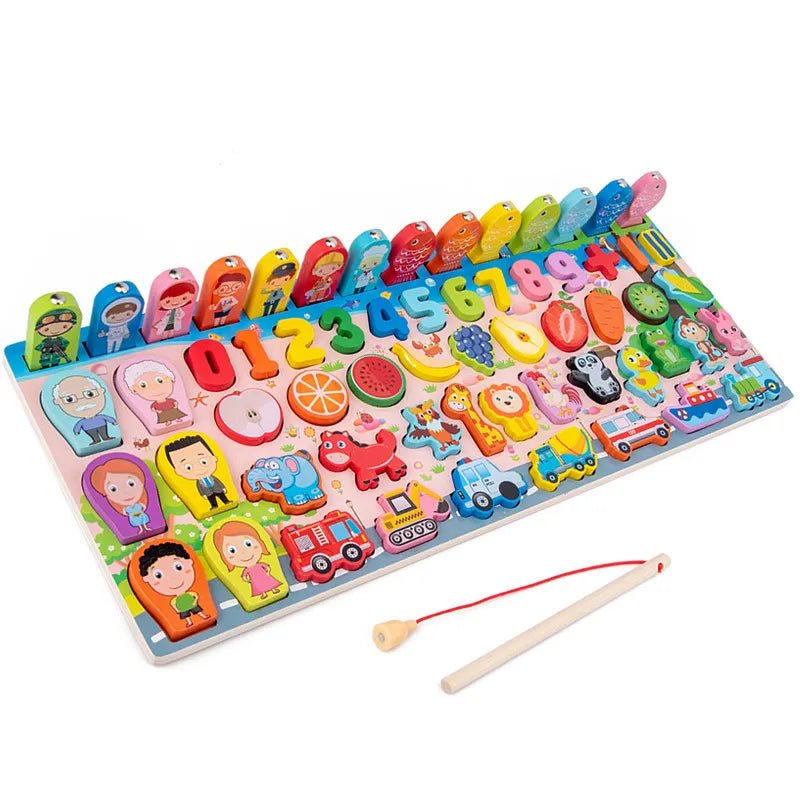 Montessori Wooden Math Puzzle: Kids' Educational Toy