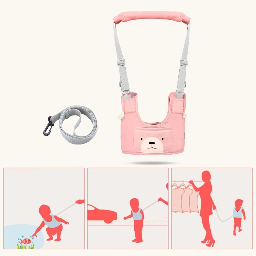 Baby Learning Walker Belt: Toddler Anti-fall Seat & Traction Rope
