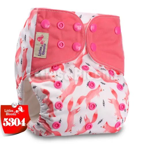 Adjustable Cloth Diaper 0-2yrs - Washable, Eco-Friendly Nappy