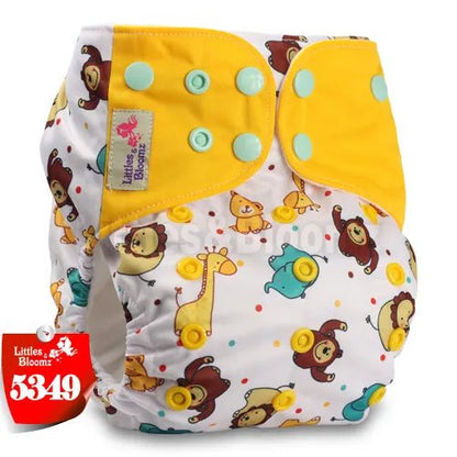 Adjustable Cloth Diaper 0-2yrs - Washable, Eco-Friendly Nappy