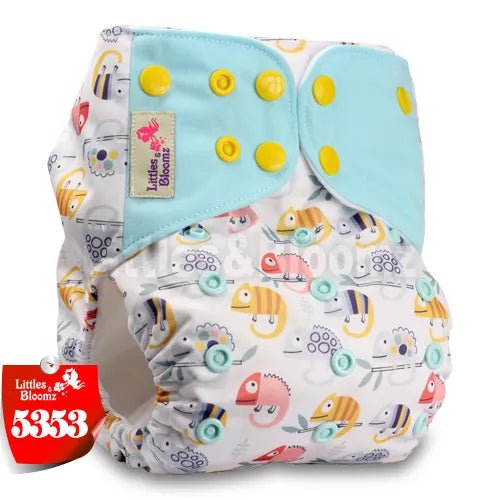 Adjustable Cloth Diaper 0-2yrs - Washable, Eco-Friendly Nappy