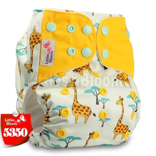 Adjustable Cloth Diaper 0-2yrs - Washable, Eco-Friendly Nappy