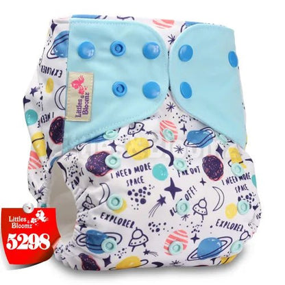 Adjustable Cloth Diaper 0-2yrs - Washable, Eco-Friendly Nappy