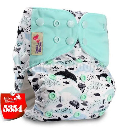Adjustable Cloth Diaper 0-2yrs - Washable, Eco-Friendly Nappy