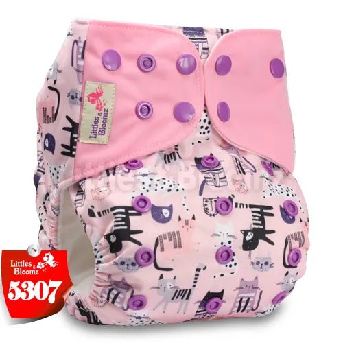 Adjustable Cloth Diaper 0-2yrs - Washable, Eco-Friendly Nappy