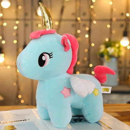 Soft Cute Unicorn Plush Stuffed Cute Key Bag