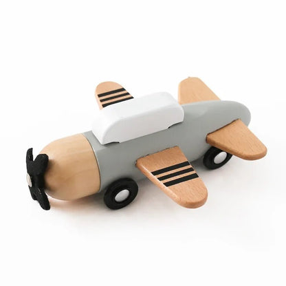 Montessori Wooden Train & Trolley - Educational Baby Birthday Toy