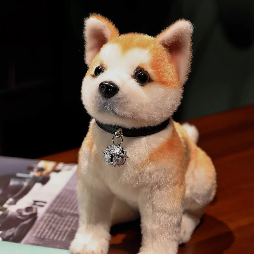 Lifelike Akita & Shiba Inu Plush - Cute Stuffed Animal Toy