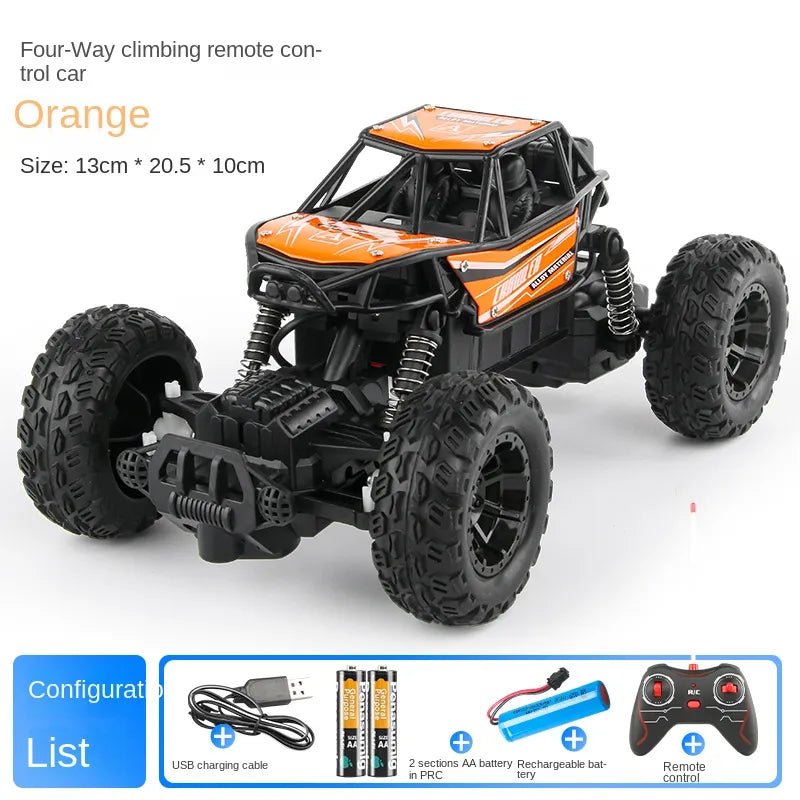 Alloy 4WD Mountain Monster - 1:16 RC Rock Climbing Car Toy