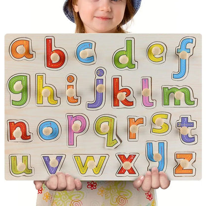 Montessori Wooden Puzzle Boards - 3D Jigsaw for Kids