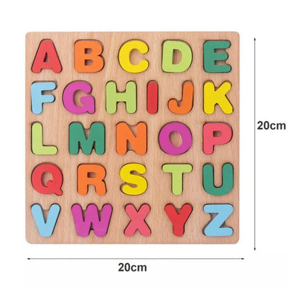 Montessori Wooden Puzzle Games for Babies 1-3 Years