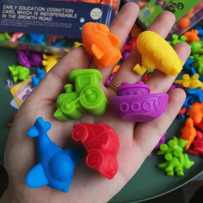 Animal Matching Game: Montessori Educational Toy