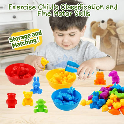 Animal Matching Game: Montessori Educational Toy