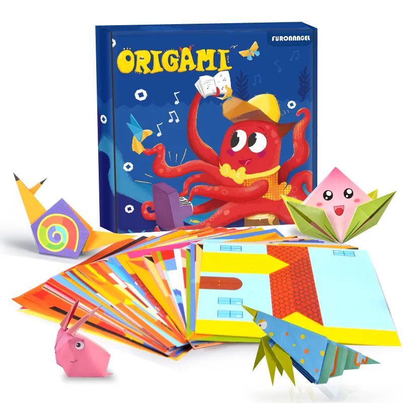 Cartoon Animal Origami Book: Educational Paper Craft Toy