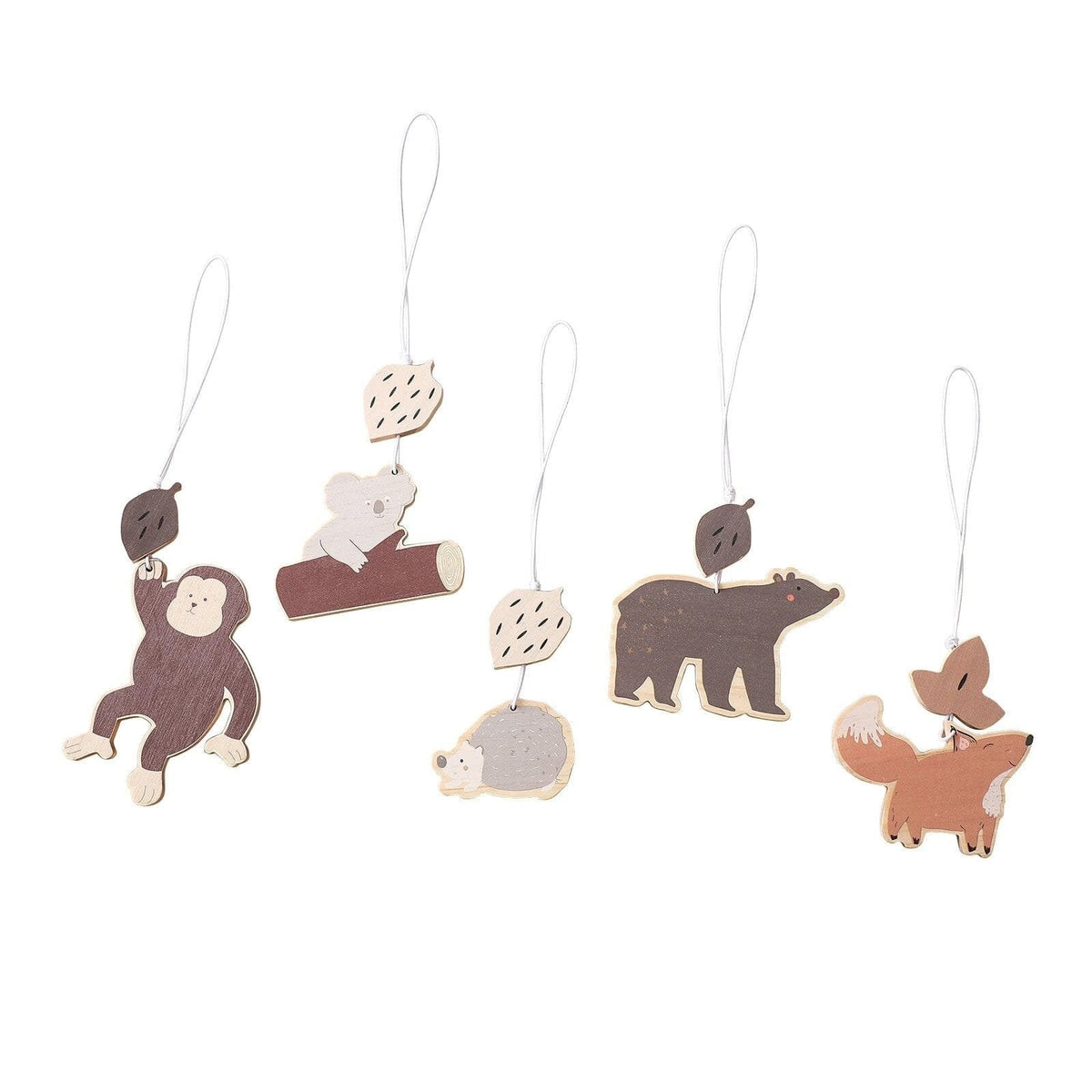 Natural Wooden Baby Gym & Teether (CE Certified, 0–12M)