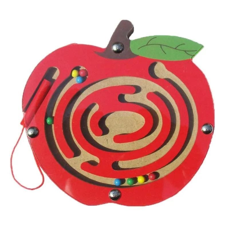 Wooden Montessori Puzzles - Sensory Toy for Babies 1-4 Years