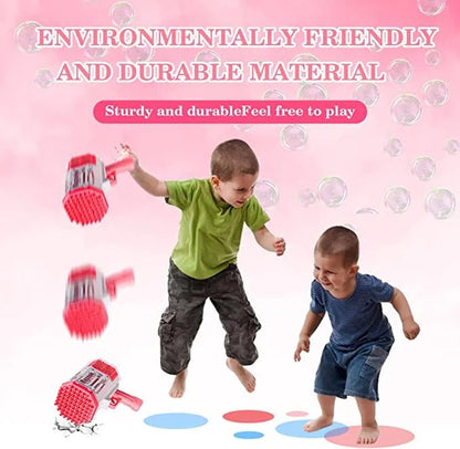 Astronaut Bubble Gun Machine – 5000+ Bubbles/Min, LED, Leak-Proof