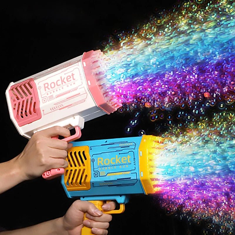 Astronaut Bubble Gun Machine – 5000+ Bubbles/Min, LED, Leak-Proof