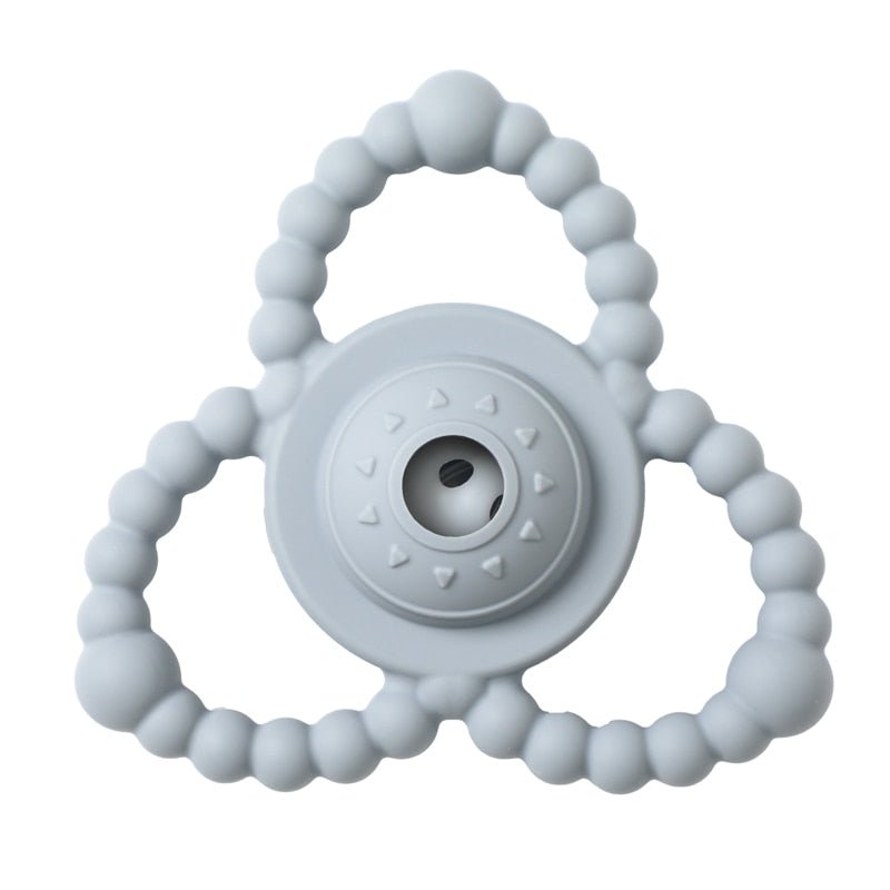 Let's Make Rudder-Shape Silicone & Wooden Teether Toy