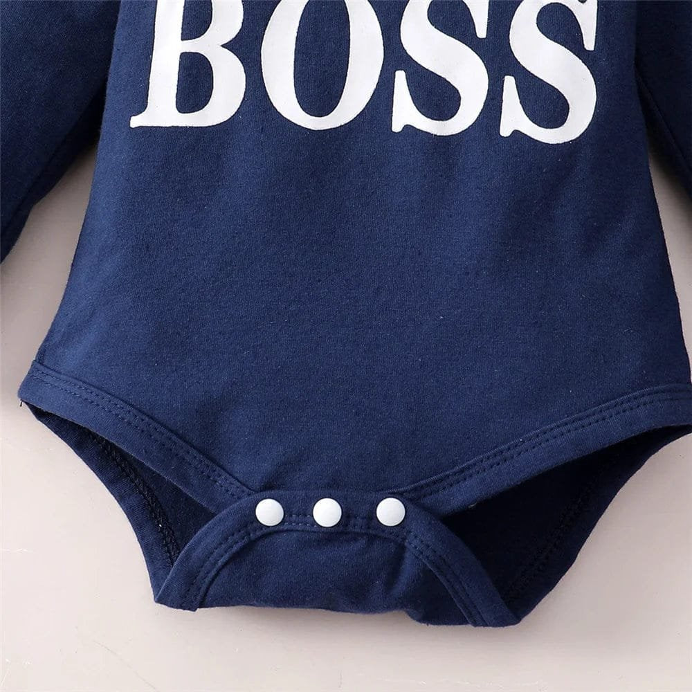 0-24M Newborn Hoodie & Pants Set - Spring Baby Boy Outfit