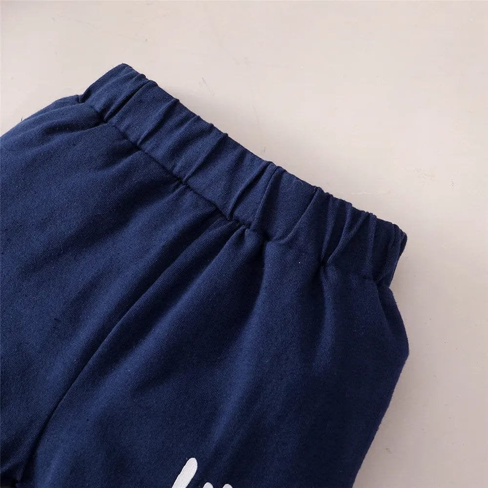 0-24M Newborn Hoodie & Pants Set - Spring Baby Boy Outfit