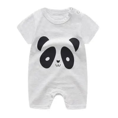 0-24M Summer Romper: Short Sleeve for Baby Boys & Girls