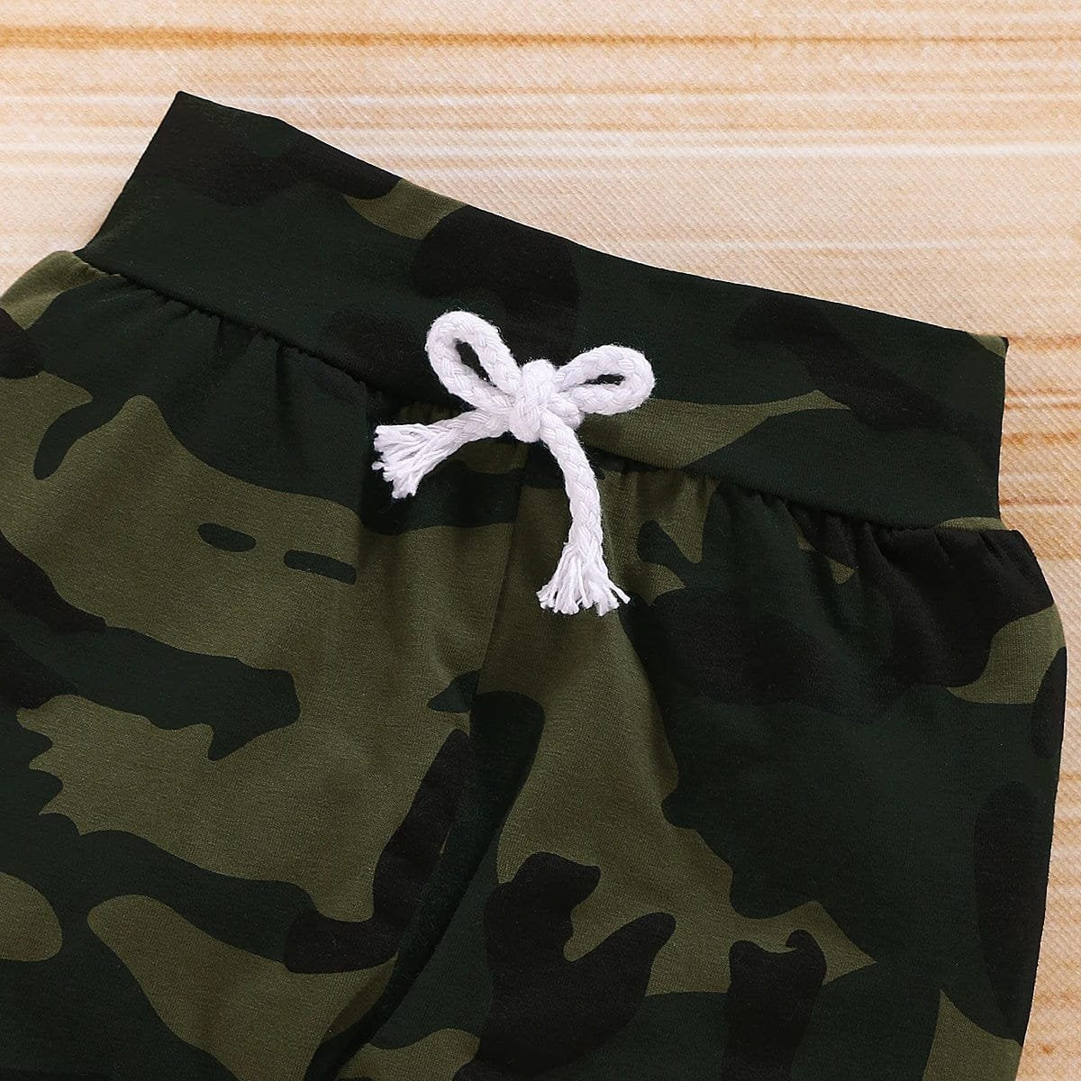 Newborn 3Pc Letter &amp; Camo Set 0-18M
