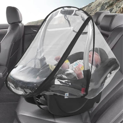 Transparent EVA Baby Safety Seat Rain Cover