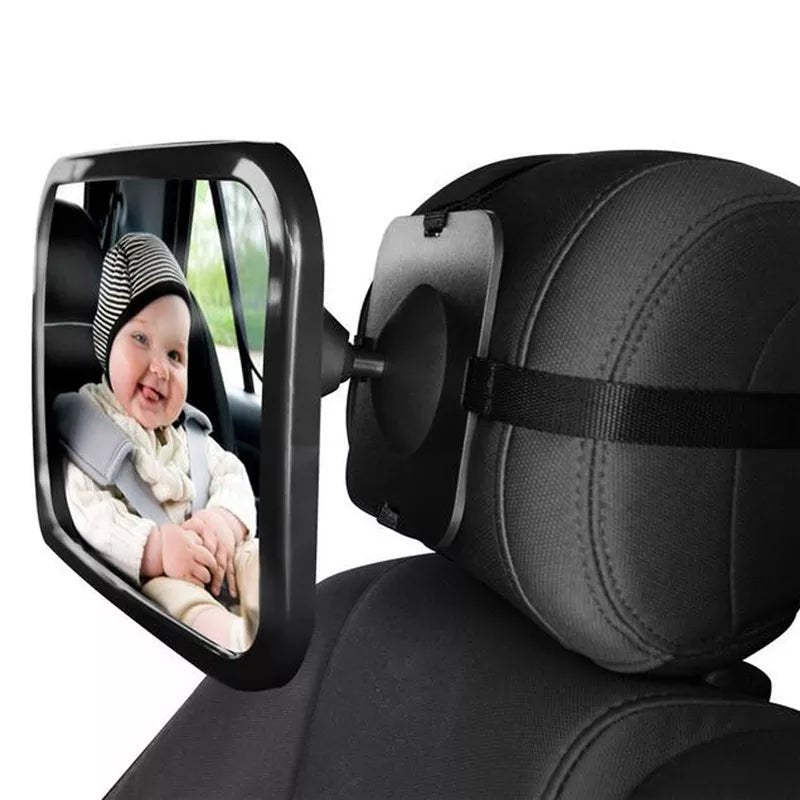Adjustable Wide Car Seat Mirror for Baby Safety, High Quality