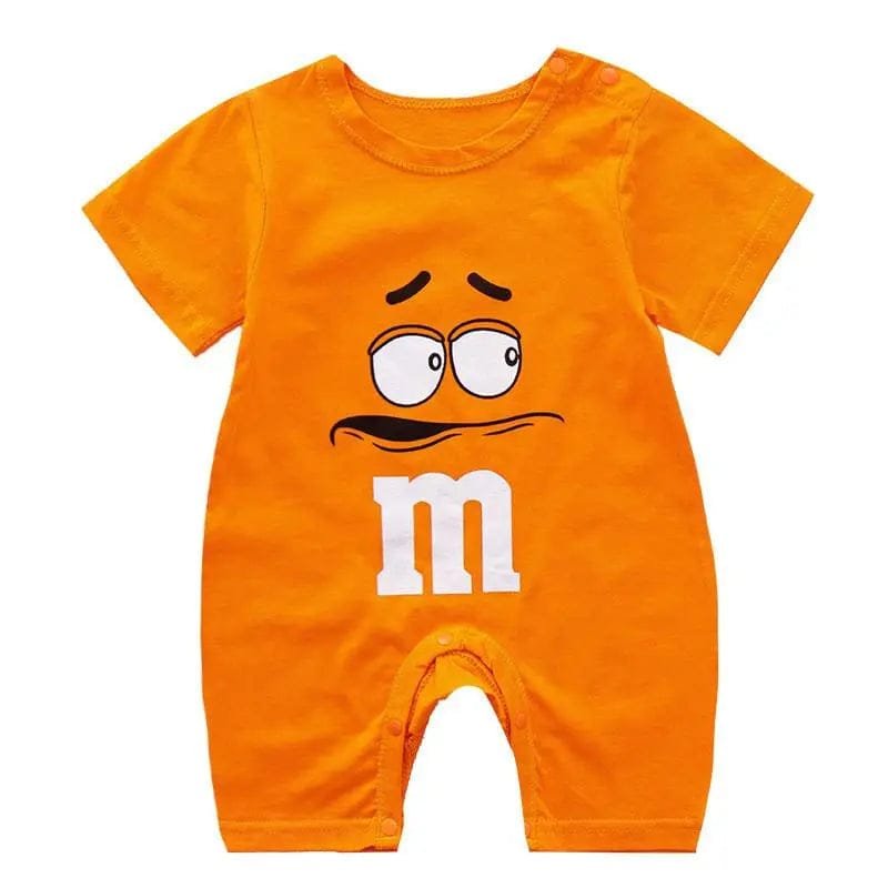 0-24M Summer Romper: Short Sleeve for Baby Boys & Girls