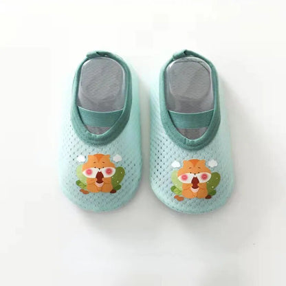 Cute Baby Floor Sock Shoes - Soft Sole, Anti-Skid for 0-4Y Kids