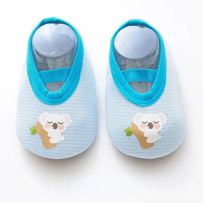 Cute Baby Floor Sock Shoes - Soft Sole, Anti-Skid for 0-4Y Kids
