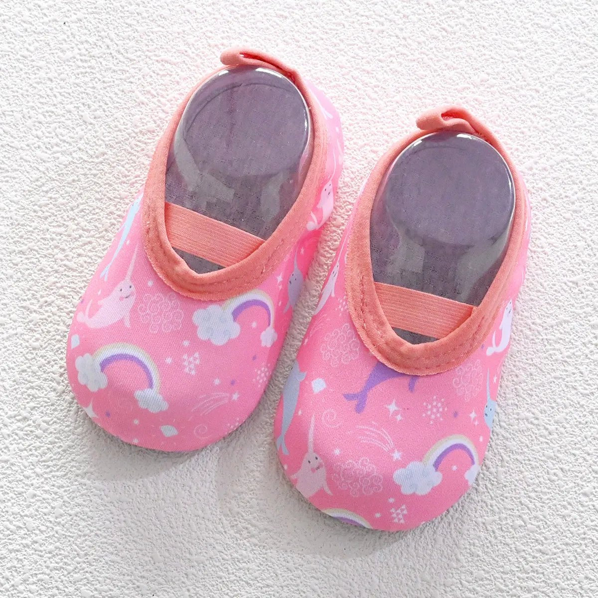 Cute Baby Floor Sock Shoes - Soft Sole, Anti-Skid for 0-4Y Kids