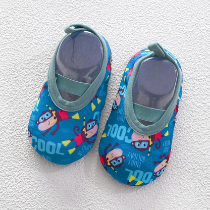 Cute Baby Floor Sock Shoes - Soft Sole, Anti-Skid for 0-4Y Kids