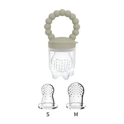 Baby Fruit Feeder Pacifier - Silicone Mesh Bag for Teething