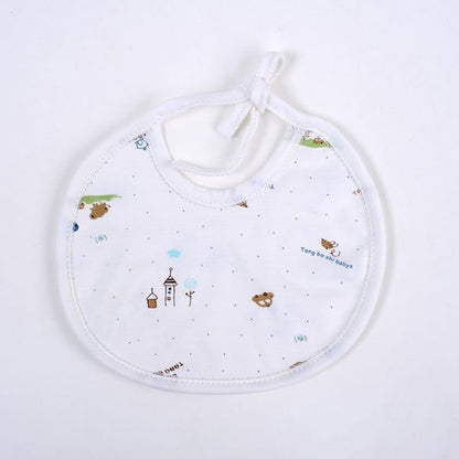 5PCS baby girl 0-3M Spring summer print cartoon newborn clothing gift set