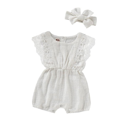 Summer Baby Girl Rompers Newborn Baby Clothes