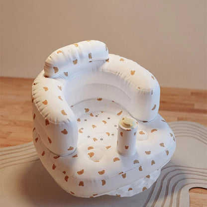 Baby Inflatable Sofa – Portable PVC Bath & Floor Seat