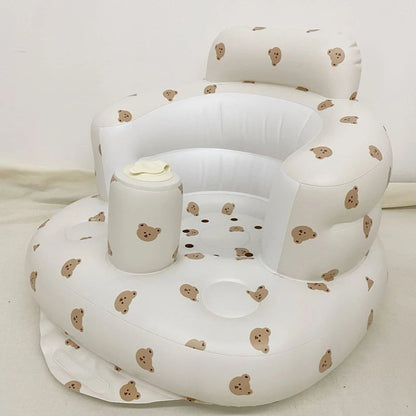 Baby Inflatable Sofa – Portable PVC Bath & Floor Seat