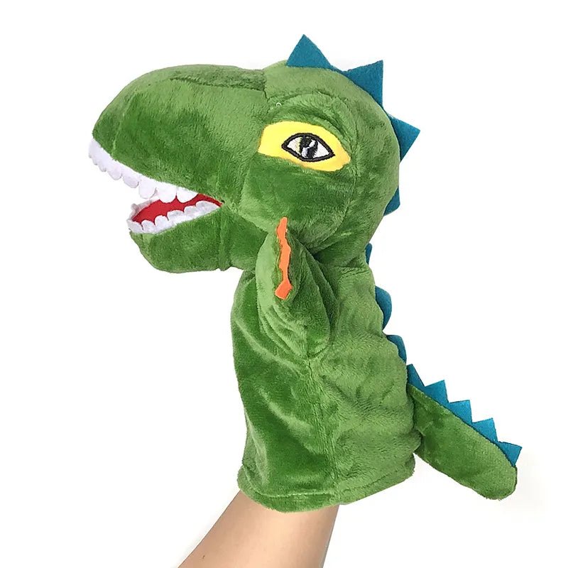 Animal Hand Puppets - Soft Educational Plush Toys for Babies