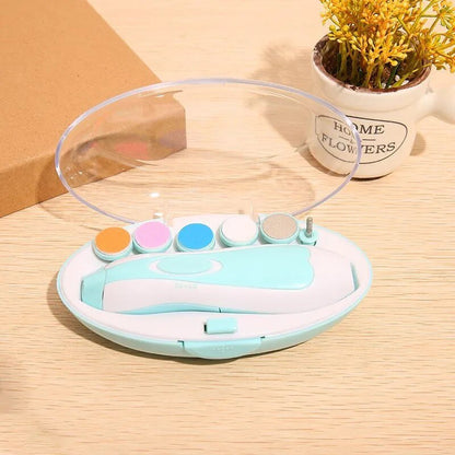 6-in-1 Electric Baby Nail Trimmer & Manicure Kit