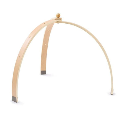 Natural Wooden Baby Gym & Teether (CE Certified, 0–12M)