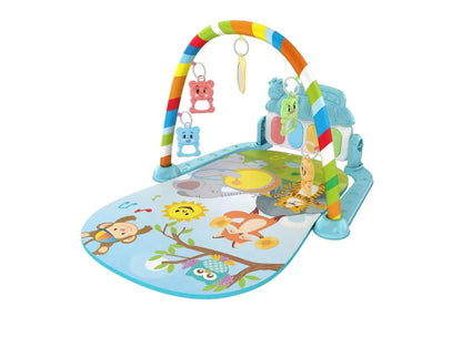 Baby Music Foot Piano & Crawling Pad - Fitness Stand Toy