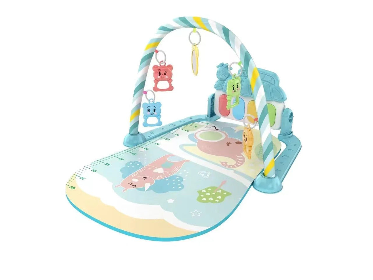 Baby Music Foot Piano & Crawling Pad - Fitness Stand Toy