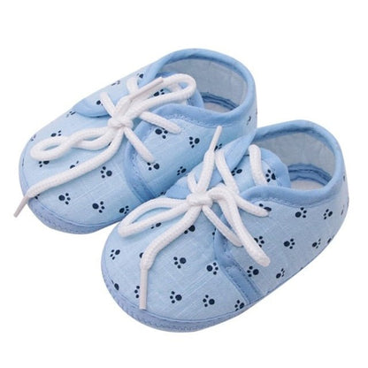 Baby Shoes I Love Papa Mama Letter Printed Soft Bottom Footwear