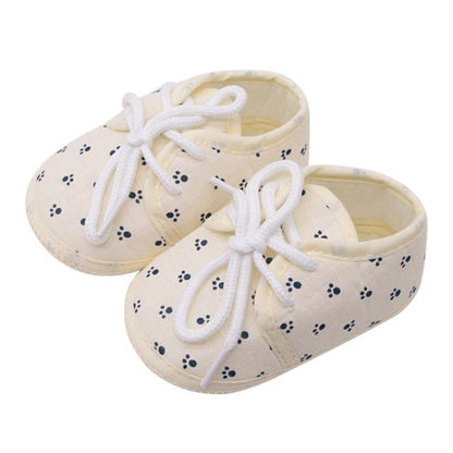Baby Shoes I Love Papa Mama Letter Printed Soft Bottom Footwear